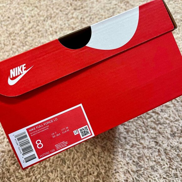 Nike Men’s Full Force Low Top Athletic Sneakers Shoes HJ7262-100, Size 8 (New) - Picture 10 of 16